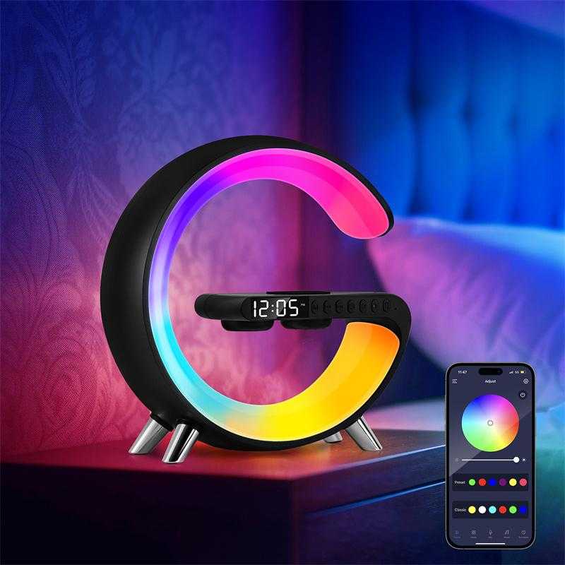 Wireless Charger Alarm Clock